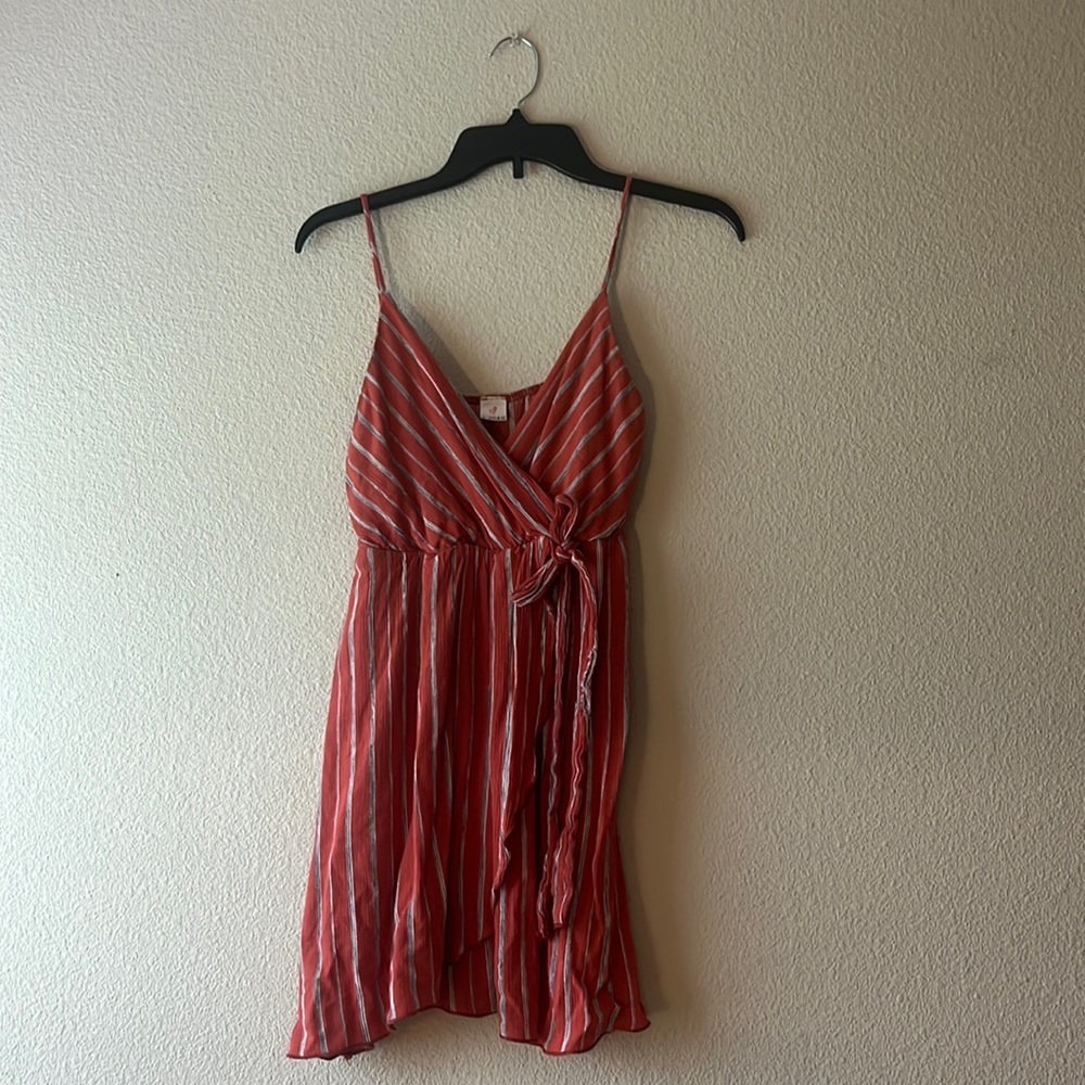 Faux Wrap Dress